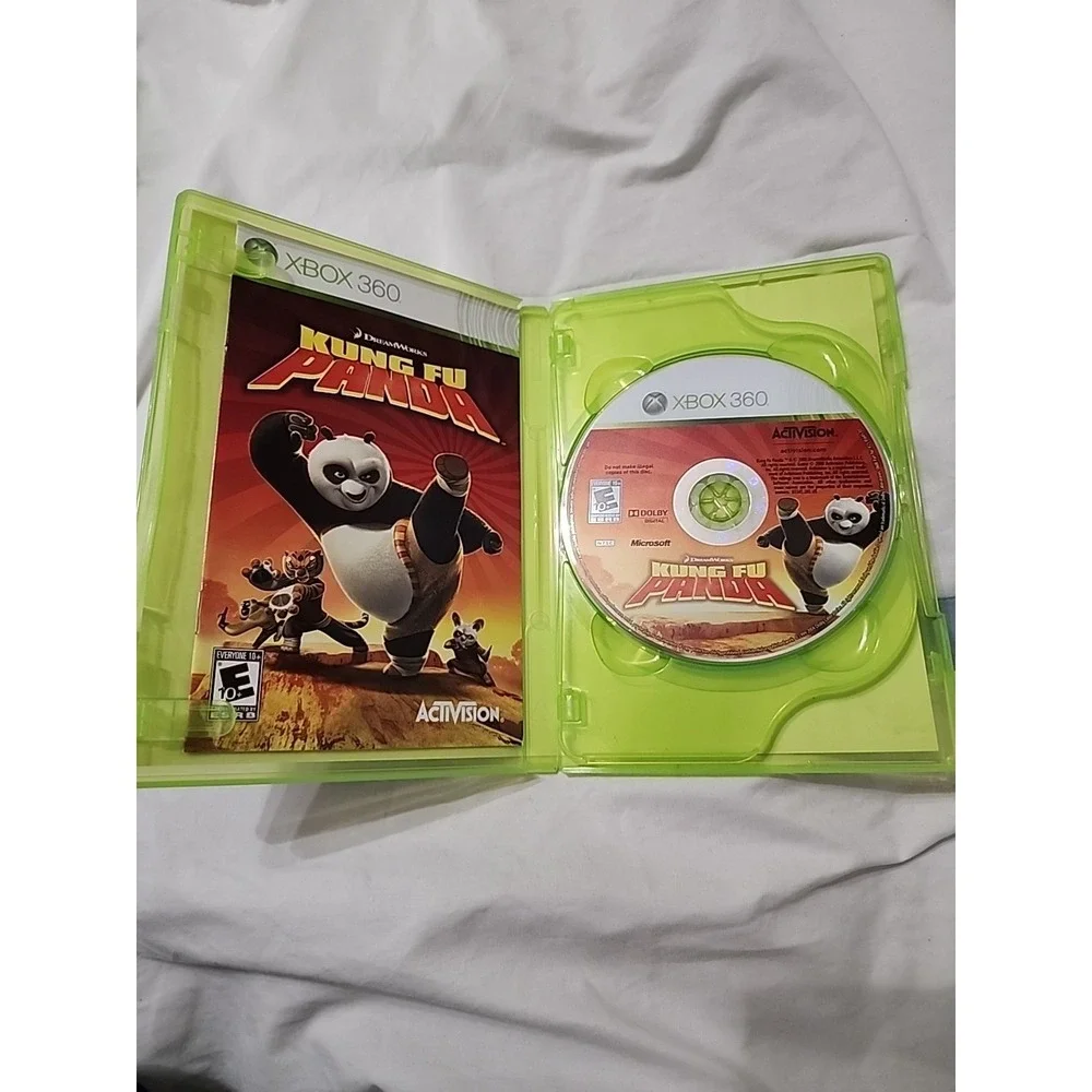 Kung‎ Fu Panda - Microsoft Xbox 360 With Manual Insert